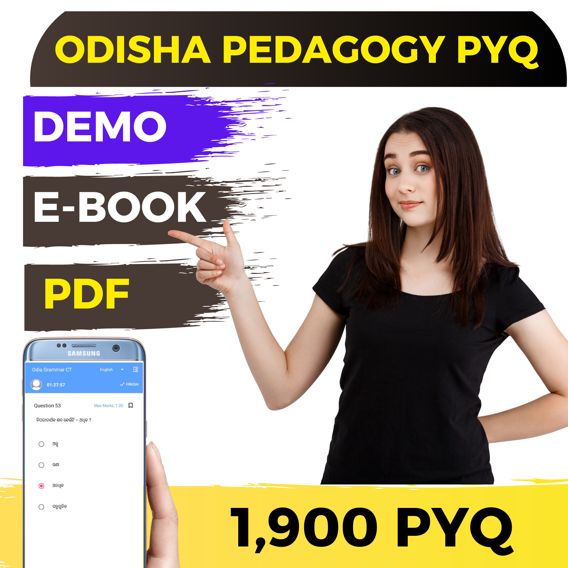 -G- DEMO- PEDAGOGY & Teaching Aptitude - ALL ODISHA PREVIOUS YEAR QUESTION (3,814 )